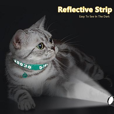Adjustable Cat Collar Set