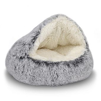 Round Calming Pet Donut Bed