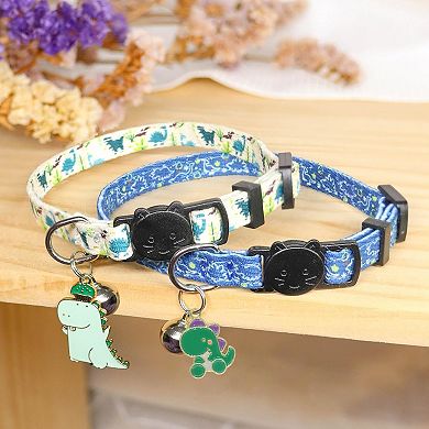 Breakaway Cotton Cat Collar Set