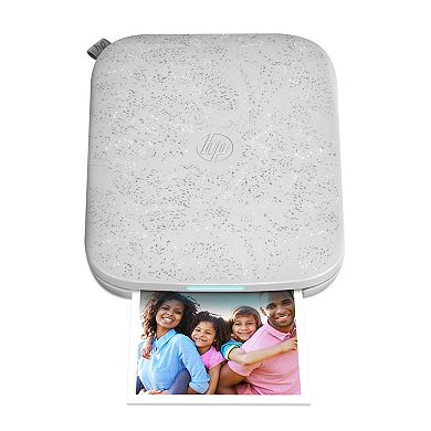 HP Sprocket 3x4 Portable Printer - Instant Photo Printer, Case and Zink Paper Bundle
