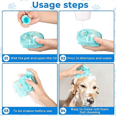 Dog and Cat Bath Tool Set