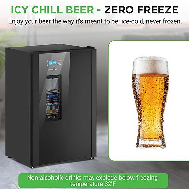 NutriChef Beer Fridge 108 Can Capacity
