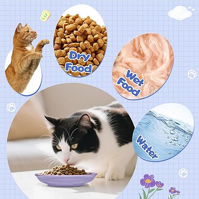 Shallow Whisker Friendly Bowls