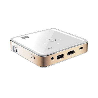 Kodak Luma 75 Pocket Mini Projector w/ Built-in Speaker, HDMI/USB & Travel Case