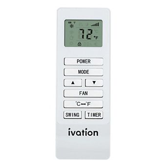 Ivation Remote Control Replacement for IVAPACWIFI8K/10K/12K/13K Wi-Fi Portable AC Units.
