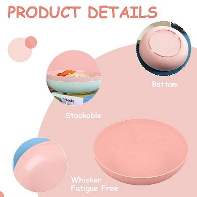 Shallow Whisker Friendly Cat Bowls
