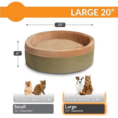 Washable Heated Cat Bed