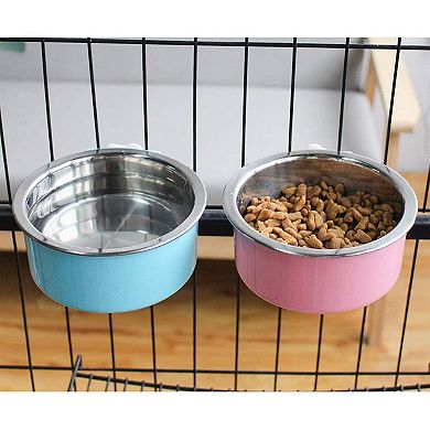 Stainless Steel Pet Crate Bowls