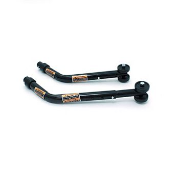 Invacare 1360A Adjustable Rear Anti Tipper for Wheelchair with (6" Front Caster) Pair