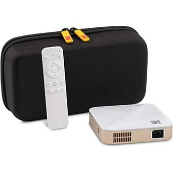 Kodak Luma 350 Smart Portable Projector w/ Android, Wi-Fi, Streaming Apps & Travel Case