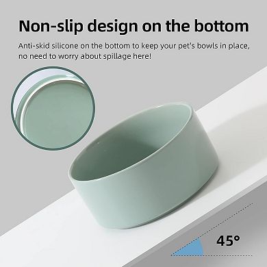 Ceramic Cat Bowl Set