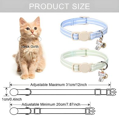 Cute Cat Collar with Pendant