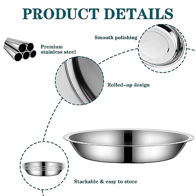 Stainless Steel Cat Bowl Set