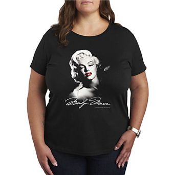 Plus Size Marilyn Monroe Portrait Graphic Tee