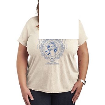 Plus Size Marilyn Monroe Coquette Vintage Frame Graphic Tee