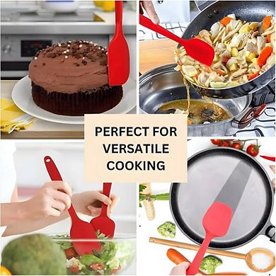 7-Piece Silicone Mixing Kitchen Utensils