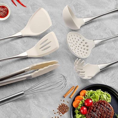 7-Piece Silicone Cooking Utensil Set
