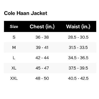 Cole Haan Men's Smooth Genuine Leather Jacket