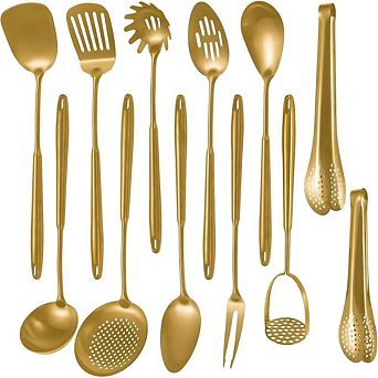 12 pc Stainless Utensil Set