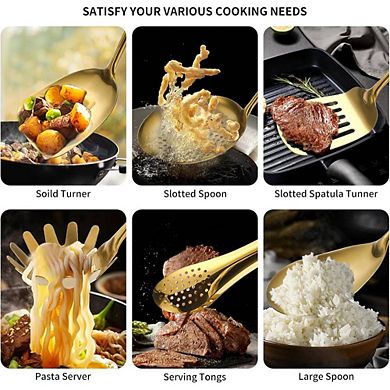 12-Piece Stainless Utensil Set