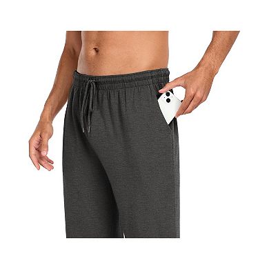 COOFANDY Men' Knit Track Pants Running Jersey Athletic Jogger Straight Leg Pants