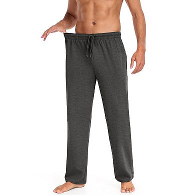 COOFANDY Men' Knit Track Pants Running Jersey Athletic Jogger Straight Leg Pants