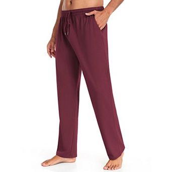 COOFANDY Men' Knit Track Pants Running Jersey Athletic Jogger Straight Leg Pants