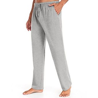 COOFANDY Men' Knit Track Pants Running Jersey Athletic Jogger Straight Leg Pants