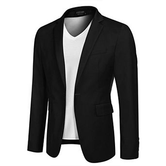 COOFANDY Mens Suit Blazer Lightweight Sport Coats Casual Unstructured Sports Coat Slim Fit Suit