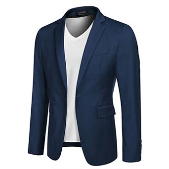 COOFANDY Mens Suit Blazer Lightweight Sport Coats Casual Unstructured Sports Coat Slim Fit Suit