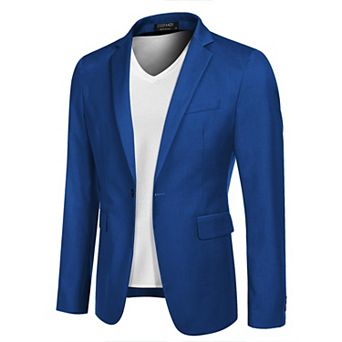 COOFANDY Mens Suit Blazer Lightweight Sport Coats Casual Unstructured Sports Coat Slim Fit Suit