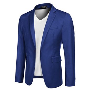 COOFANDY Mens Suit Blazer Lightweight Sport Coats Casual Unstructured Sports Coat Slim Fit Suit