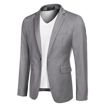 COOFANDY Mens Suit Blazer Lightweight Sport Coats Casual Unstructured Sports Coat Slim Fit Suit
