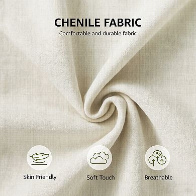 Opoiar 44.5 Inch Oversized Accent Chair Chenille Upholstered