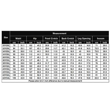 COOFANDY Men' Regular Fitted Business Pants Modern Stretch Waist Dress Slacks