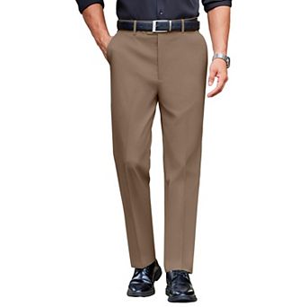 COOFANDY Men' Regular Fitted Business Pants Modern Stretch Waist Dress Slacks