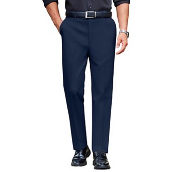 COOFANDY Men' Regular Fitted Business Pants Modern Stretch Waist Dress Slacks