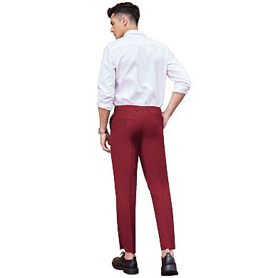 COOFANDY Men' Classic Fit Dress Pants Flat Front Straight Formal Pants Wrinkle Free Expandable