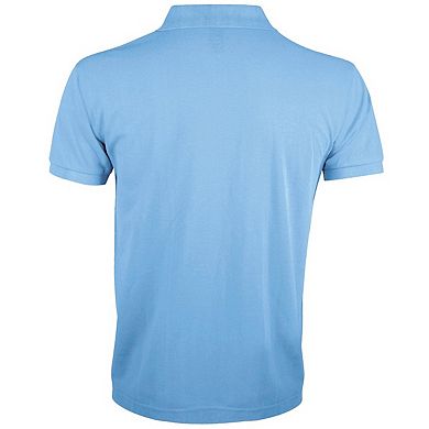 SOLs Mens Prime Pique Plain Short Sleeve Polo Shirt