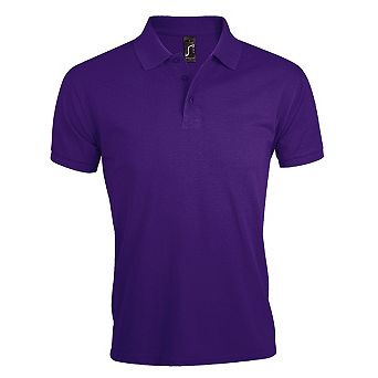 SOLs Mens Prime Pique Plain Short Sleeve Polo Shirt