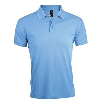 SOLs Mens Prime Pique Plain Short Sleeve Polo Shirt