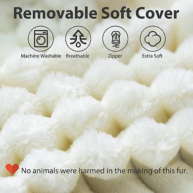 Luxurious 2-Layer Foam Bed Pillow: Ergonomic Support, Extra-Large Pockets, Portable