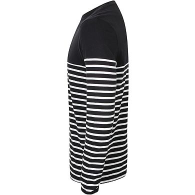 Front Row Mens Long Sleeve Breton e T-Shirt