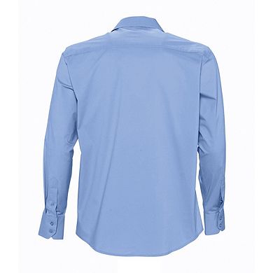 SOLS Mens Brighton Long Sleeve Fitted Work Shirt