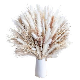 Natural Dried Pampas Grass Bouquet Boho Floral Decor