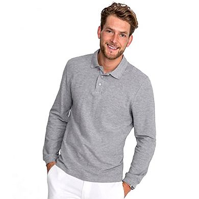 SOLS Mens Winter II Long Sleeve Pique Cotton Polo Shirt