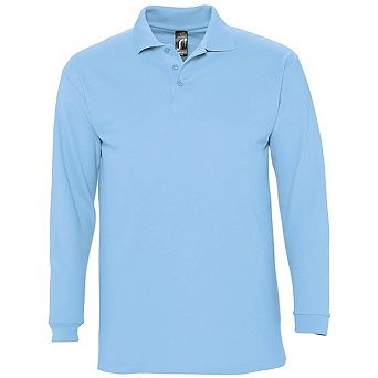 SOLS Mens Winter II Long Sleeve Pique Cotton Polo Shirt