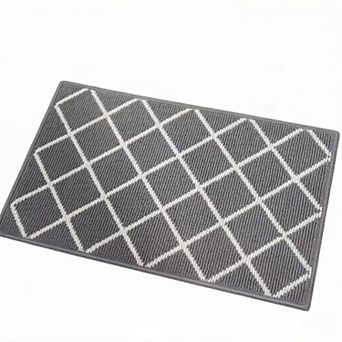 Indoor Door Mat, Dirt Resistant and Absorbent, Low-Profile, Non-Slip, Washable Inside Floor Mats