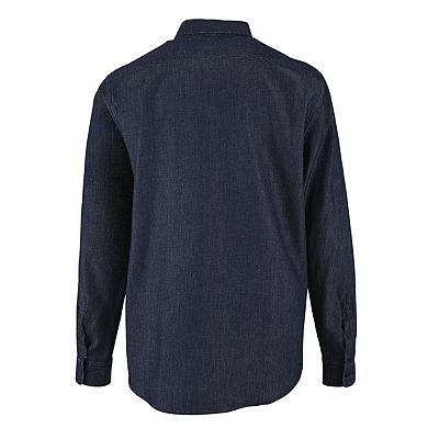 SOLS Mens Barry Long Sleeve Denim Shirt