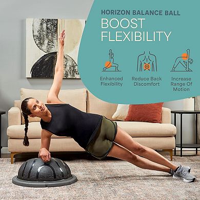 Half Balance Ball Trainer: Stability for Full-body Workouts, Home Gym, and Physical Training